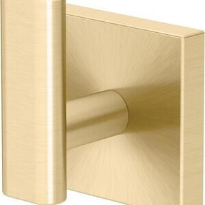NIB Elevate by Gatco Robe Hook Solid Brushed Brass Model 4065